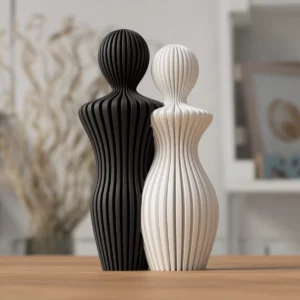 Statue de couple design moderne emboîtable
