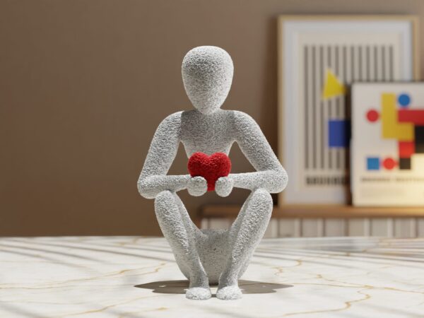 NOBody – L'étreinte de l’amour (Sculpture moderne) – Image 4
